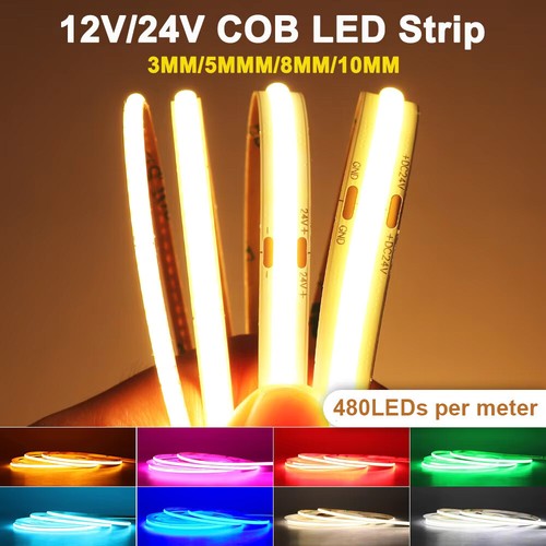 Striscia led cob 480led - striscia,