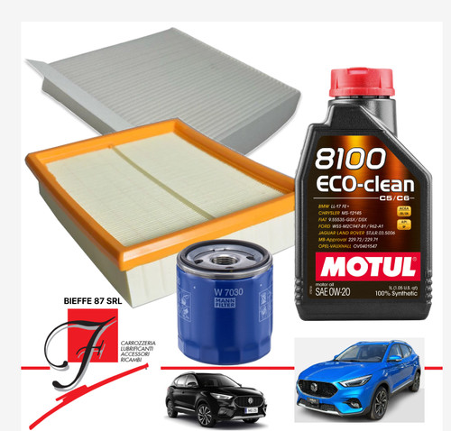 Kit tagliando suv - mg, 1.0