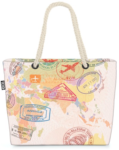Borsa void cartolina mappa del - cartolina,
