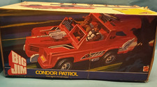 Big Jim Condor Patrol  Jeep con 3 Laser e Missili Art 9302 Mattel Vintage Nuovo