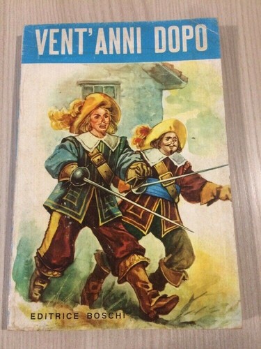 Libro vent anni dopo - libro, di