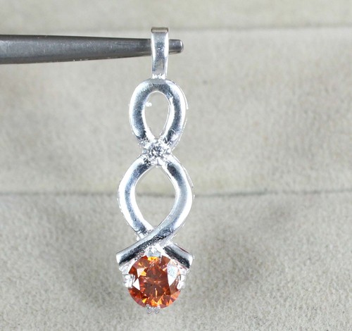 Arancione diamante solitario - arancione,