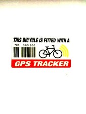 4 ADESIVI GPS TRACKER 75mm x