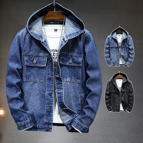 Giacca denim uomo primavera