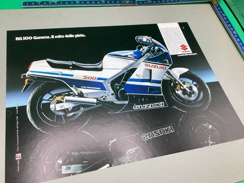 Suzuki 500 gamma poster - suzuki,