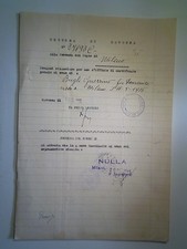 Piego Lieutenenza "PRETURA DI