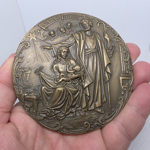 Medaglia bronzo natività - medaglia, /