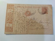 Cartolina Postale Italiana 1924 Tacchi Pirelli
