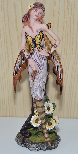 Statuina fata con farfalla - statuina,