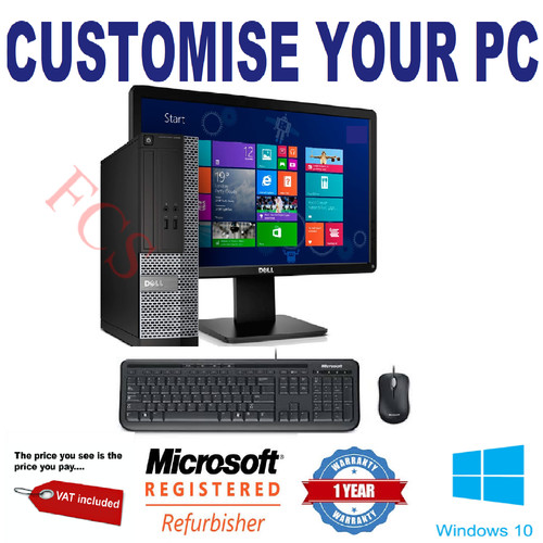 Dell quad desktop tower - i5,