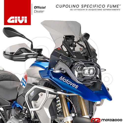 Cupolino parabrezza fume - cupolino, givi
