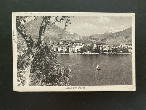 Cartolina riva del garda - cartolina,