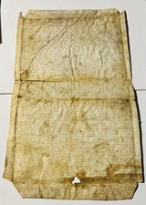 Antica Pergamena Manoscritto