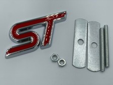 Ford ST Badge Griglia Cromata