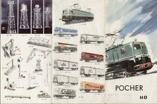 catalogo POCHER 1960s depliant