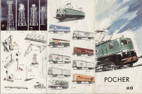 Catalogo pocher 1960s - pocher, depliant
