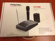 Proel RM100 Radiomicrofono  Semi-Professionale ad Archetto Lavalier NERO