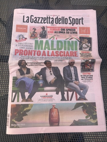 Giornale calcio luglio - calcio, 27