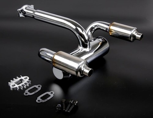 Tubo scarico doppio - scarico,