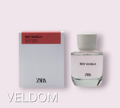 Zara red vanilla edt - zara, 90ml
