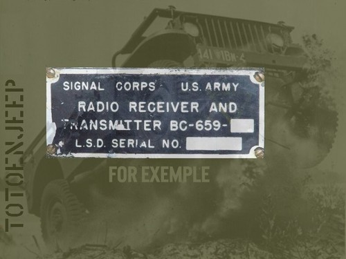 Plate plaque plaquette radio - plate,