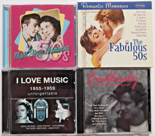 4 CDs Fabulous 50s, Malt Shop