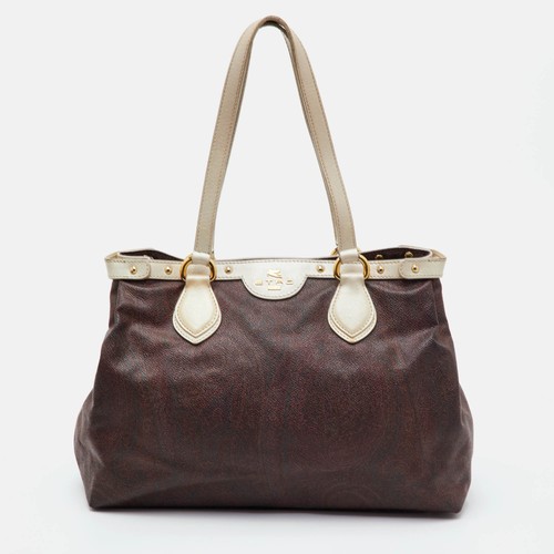 Borsa etro paisley marrone - borsa,