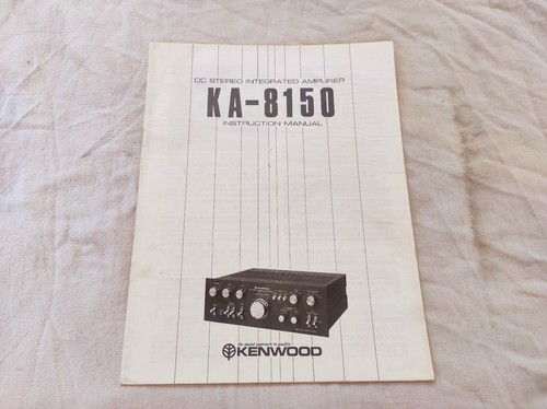 Kenwood 8150 user - kenwood,