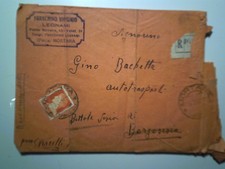 Busta viaggiata franchini - busta,