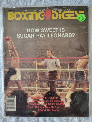 Boxing digest vintage magazine - digest,