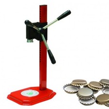 Tappatrice a Colonna per Tappi a Corona Vino Tappa Bottiglie con Cremagliera
