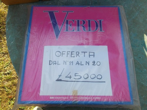 Disco giri verdi cofanetto - 33,