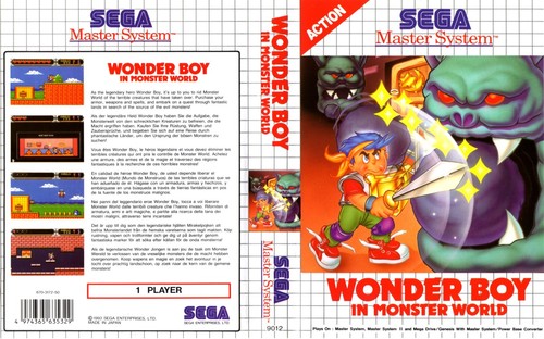 Wonder boy monster - monster, world