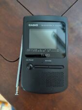 Vintage TV tascabile CASIO TV-470  LCD Pocket Color Television  anno 1993