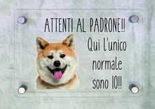 TARGA CARTELLO IN PLEXIGLAS