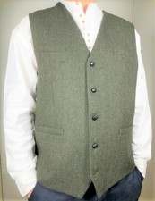 Gilet/gilet in tweed irlandese