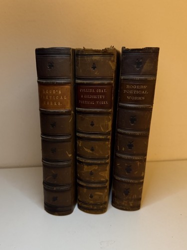 Antique leather books - 3,