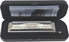 Armonica Cromatica Professionale a 10 Fori, 40 Toni, Chiave Di Do, Strumenti Mus