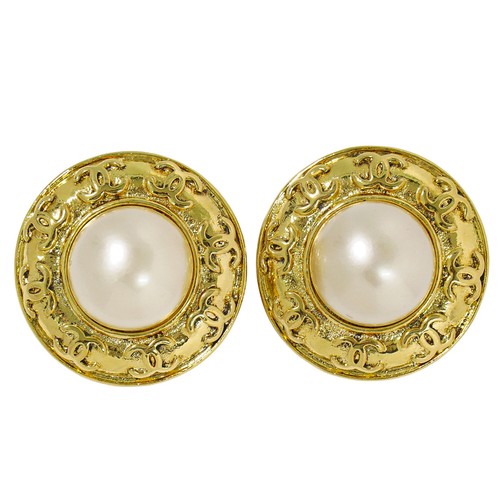 Orecchini rotondi chanel - rotondi,