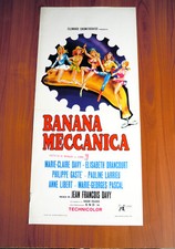 BANANA MECCANICA locandina poster affiche Bananes mécaniques Erotico Davy T27