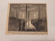 Lieutenant Lyster Greensborough North Carolina Rebel Arms 1865 Civil War Print