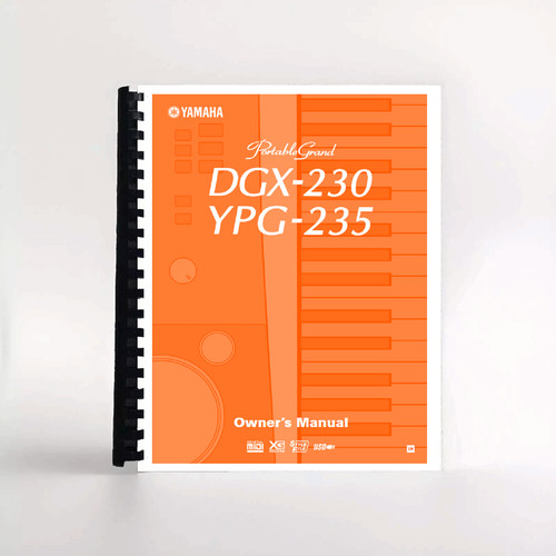 Yamaha dgx 230 - dgx-230, ypg-235