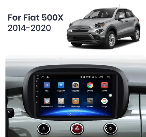 Autoradio android fiat - 9", 500x