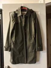 Herno soprabito e trench uomo con cappuccio taglia 46 verde oliva