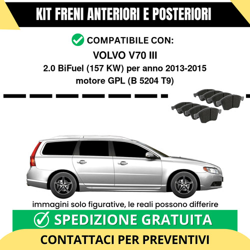 Pastiglie freno ant - ant, +