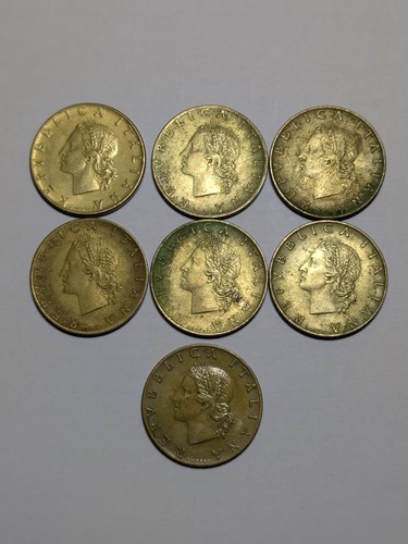 Lotto monete lire italia - 20,