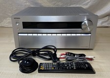 Onkyo TX-NR818 7.2 Ricevitore AV di rete Argento THX Select2 Plus