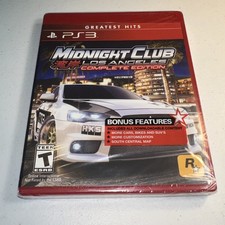 Midnight Club: Los Angeles Complete Edition Greatest Hits (PS3) - SIGILLATO IN FABBRICA!