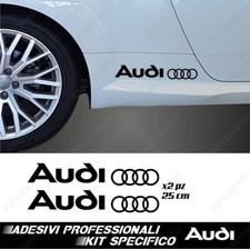 AUDI STICKERS SIDE 2X STICKERS