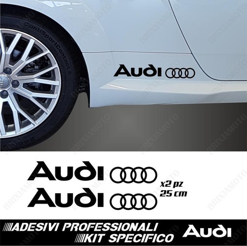 Adesivi audi fiancata - fiancata, 2x